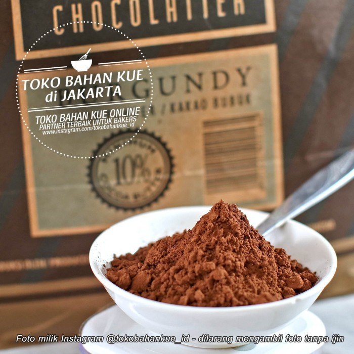 

Tulip Chocolatier Burgundy Cocoa Pure Kakao Bubuk Coklat Bubuk 250gr