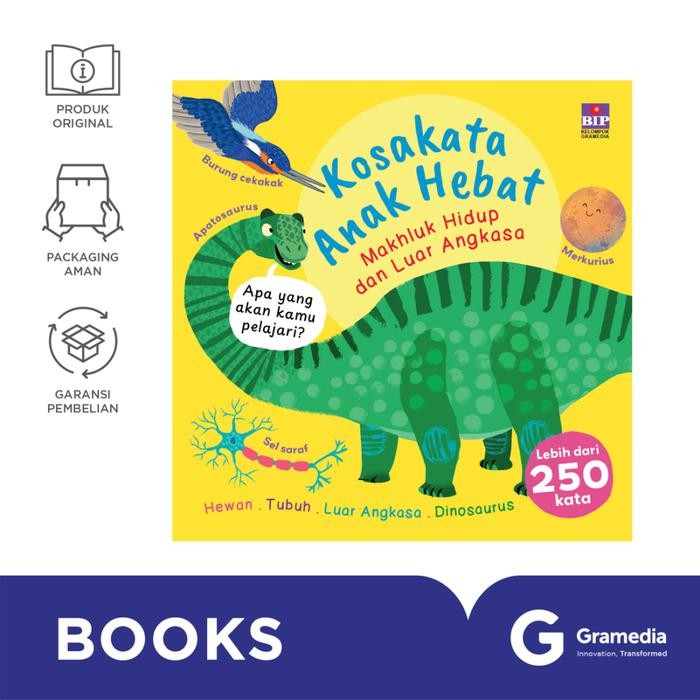 

SGAbook Buku Kosakata Anak Hebat Makhluk Hidup Dan Luar Angkasa
