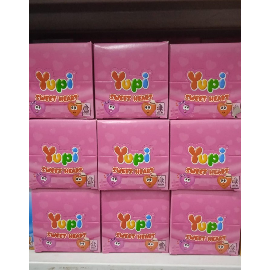 

YUPI SWEET HEART 12 sachet per box