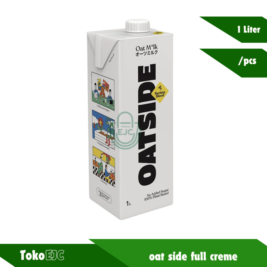 

[EJC] Oat side barista bledn susu full creme uht 1 liter