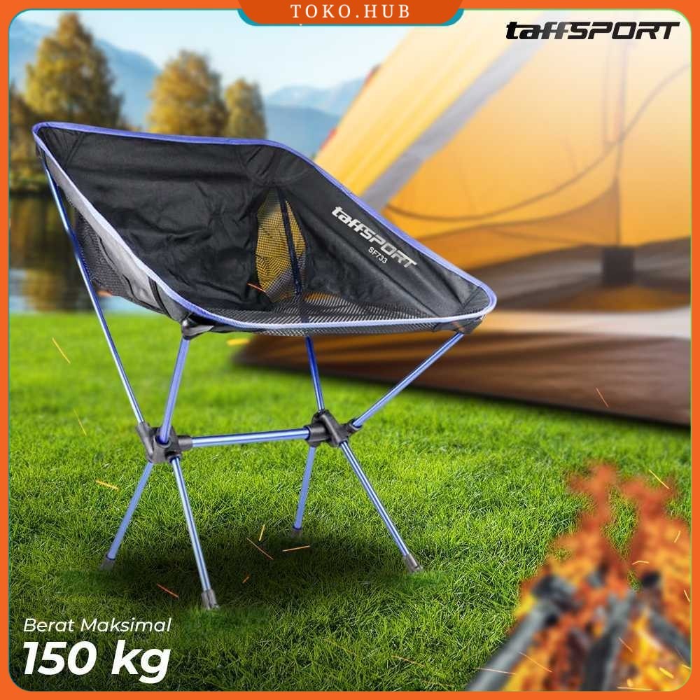 TaffSPORT Kursi Lipat Memancing Folding Fishing Chair - SF733