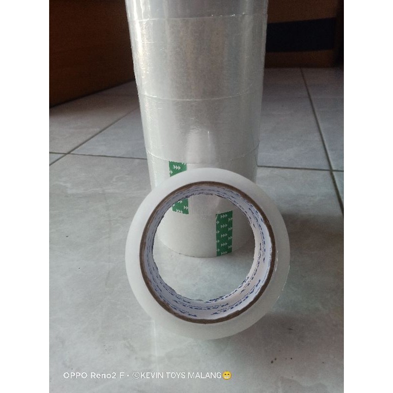 

PAKET MURAH ( 1slop = 6pcs ) LAKBAN Bening 45mm 90yard Napoly