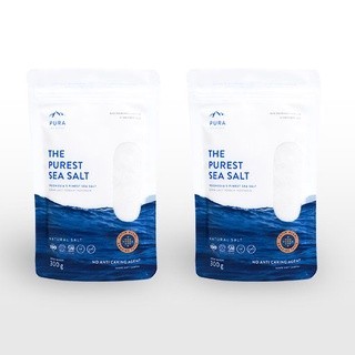 

TerlarisPura Sea Salt 2 Pcs - Garam Laut - Garam Organik - Garam Laut Murni - 2 Halus, Salmon 5gPromo