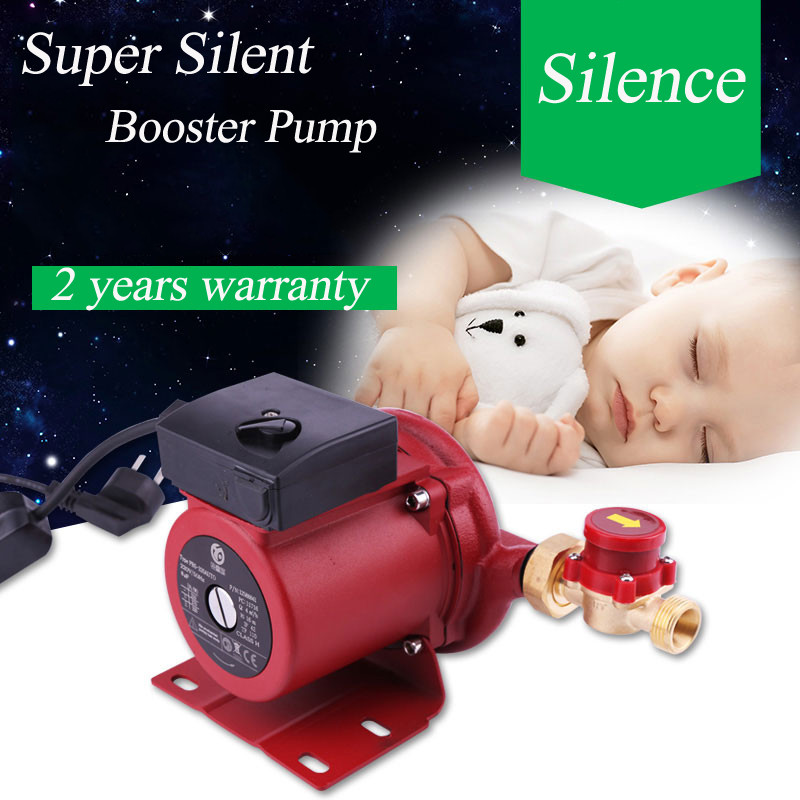 booster pump 220v mini shower booster pump 100W household water booster pump for home pressure boost