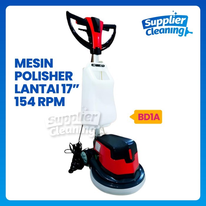 Mesin Poles Lantai BD1A - Floor Polisher 17 Inch 154 Rpm