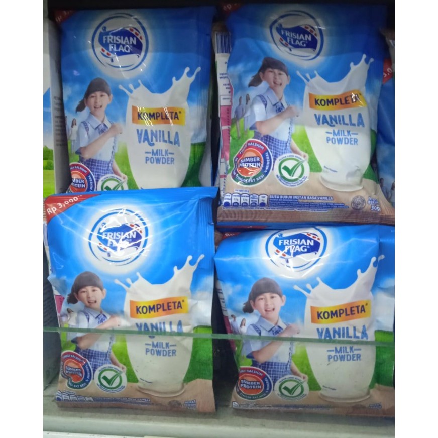 

Frisian Flag Bendera Kompleta Renteng Per5pcs 30gr - Vanila