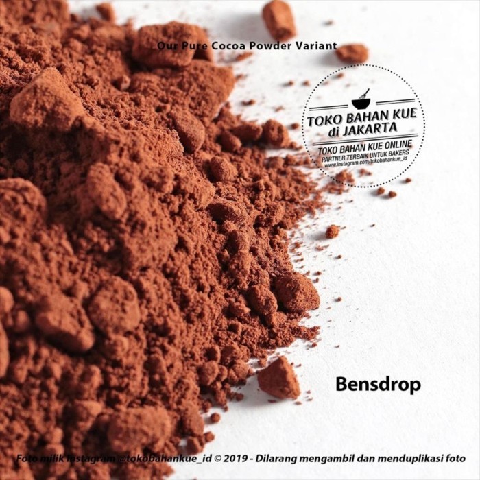

Bensdorp Swiss 1kg Pure Cocoa Powder Bensdrop Chocolate France