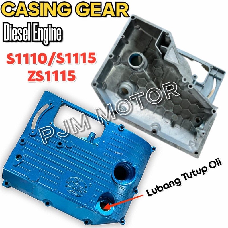 

S1110 New casing gear kap tutup timing kap engkol mesin diesel pengerak s1115 Zs1115 20pk 22pk 24pk amplas