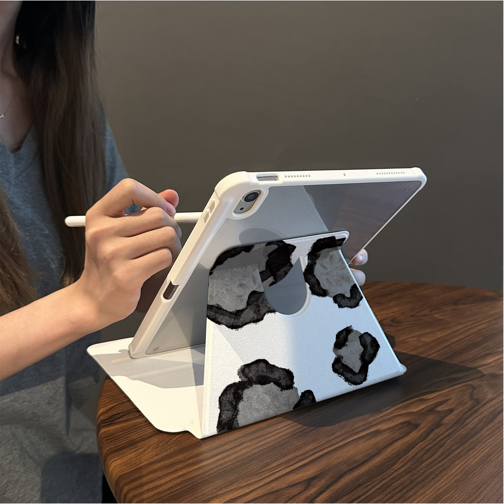 Cocok untuk ipad gen 10 tablet case pelindung lucu kreatif ipad air 5 rotasi ipad pro 11 inci 360° i