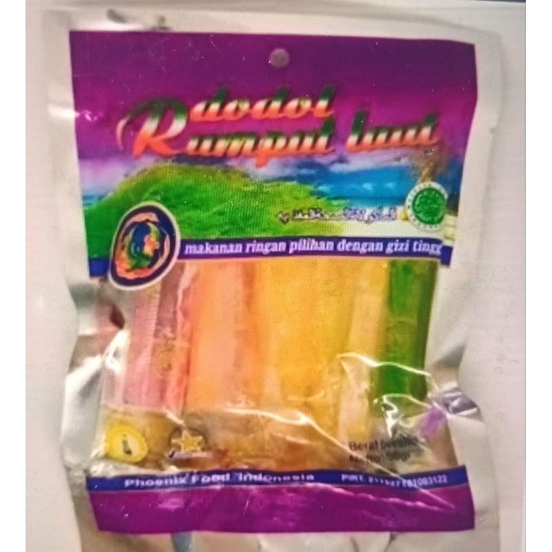 

terlaris Dodol Rumput Laut (HALAL) Kinjo Jelly Asli Lombok 90gr