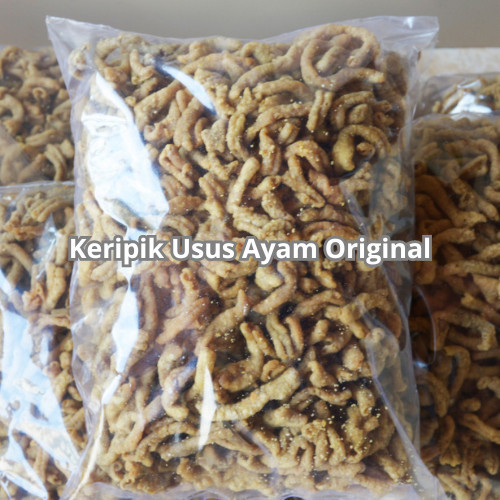 

BESTSELLER Keripik Usus Original 100% Asin Gurih - 500 gr 1 kg