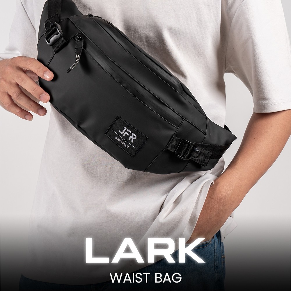 OBRAL/ JFR Lark Waist Bag - Tas Selempang Bahan Polyester JT43