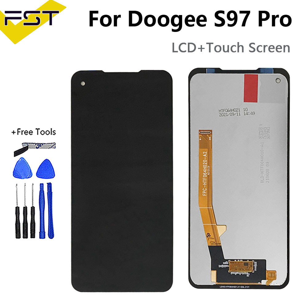 Original 6.39" For Doogee S97 Pro LCD Display Touch Screen Digitizer Assembly For Doogee S97Pro LCD 
