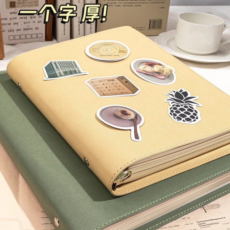

NotA5 Buku Tulis Buku Catatan Custom Binder 8 Lobang Binder Custom Buku Agenda Exclusive RB9