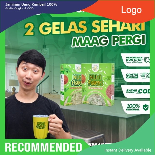 

Banda Aceh nutriflakes – sereal makanan pengganti untuk penderita asam lambung / Gerd / Maag / Pencernaan