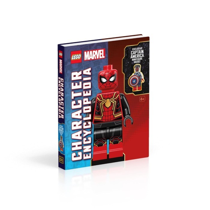 Buku Anak Import :LEGO Marvel Character Encyclopedia: With Exclusive Captain America Minifigure (HC)