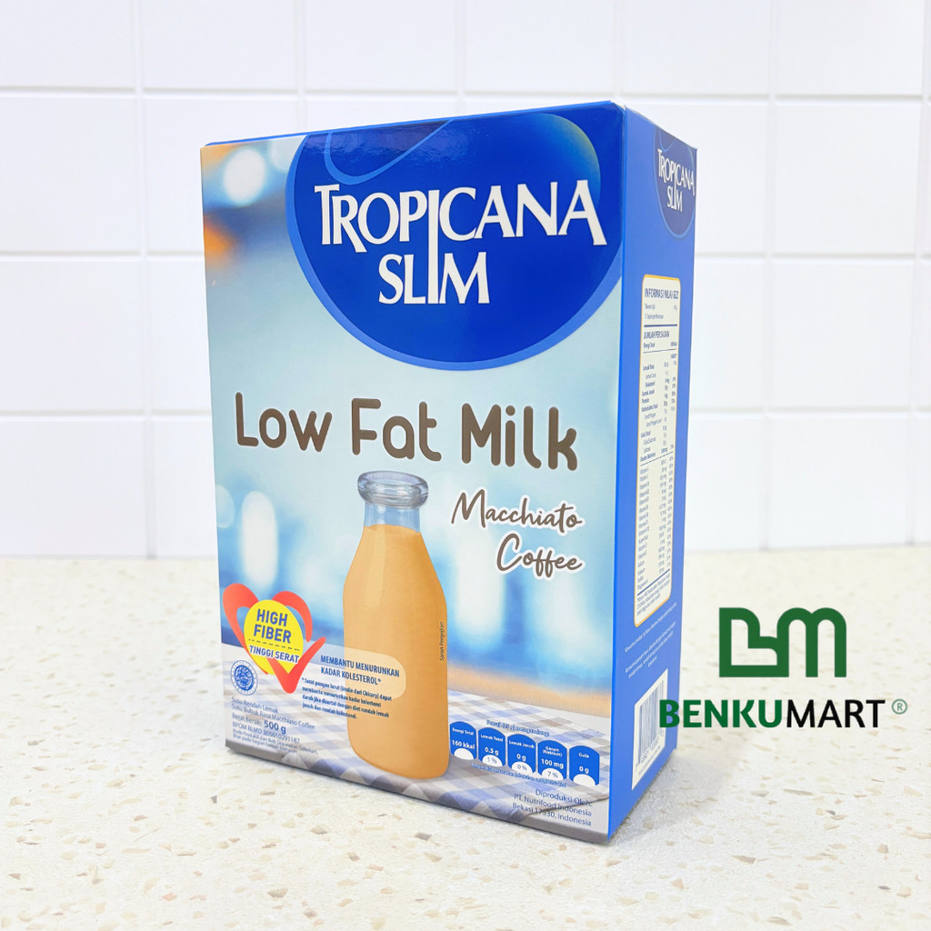 

Tropicana Slim Susu Low Fat Macchiato Coffee 500gr - Susu Diet Bantu Turunkan Kolesterol