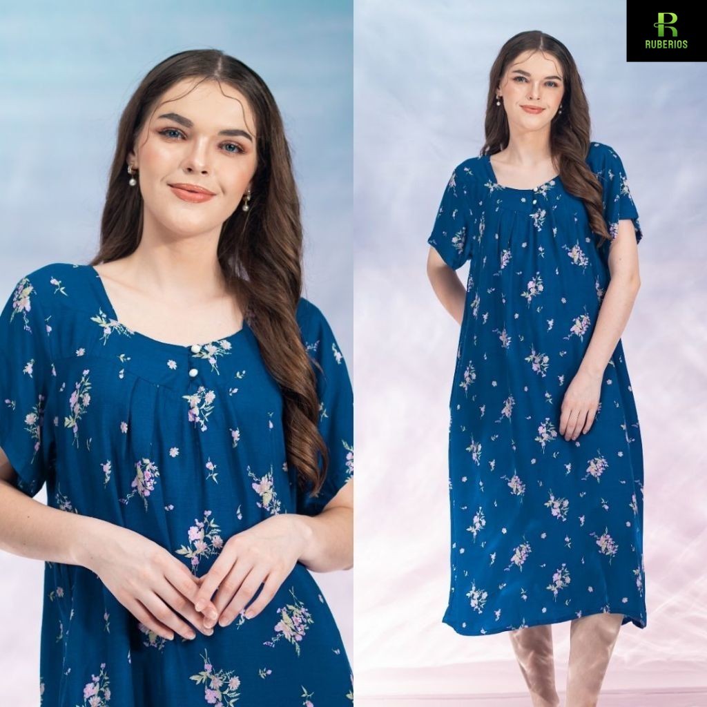 Oriana Homewear Maxi Dress Daster Delfira Ivanya Series