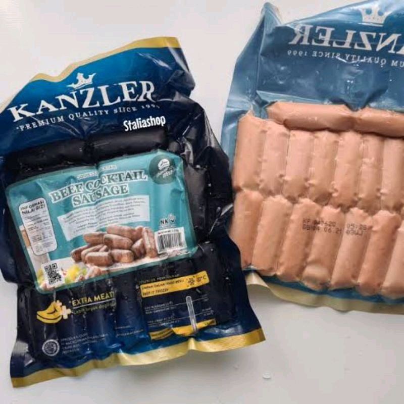 

Terlaris viral Beef Cocktail Kanzler Sosis sapi kanzler Sosis mini Kanzler Sosis Beef Cocktail 250g
