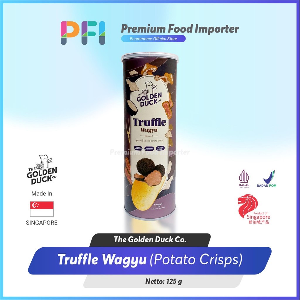 

The Golden Duck Potato Chips Truffle Wagyu 125gr