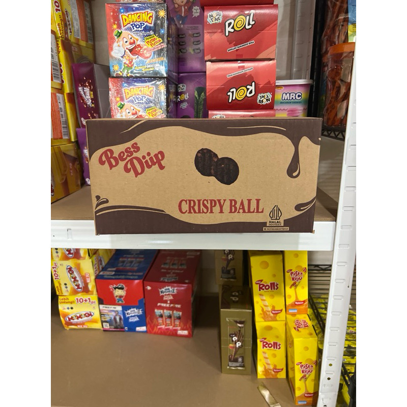 

bessdip bess dip crispy ball per dus isi 120pcs