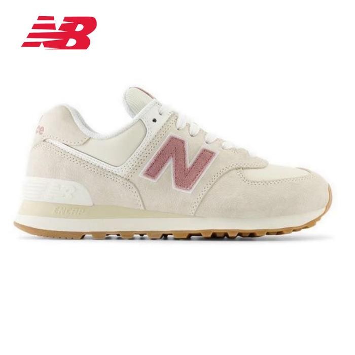 Sepatu NB New Balance 574 Beige Pink