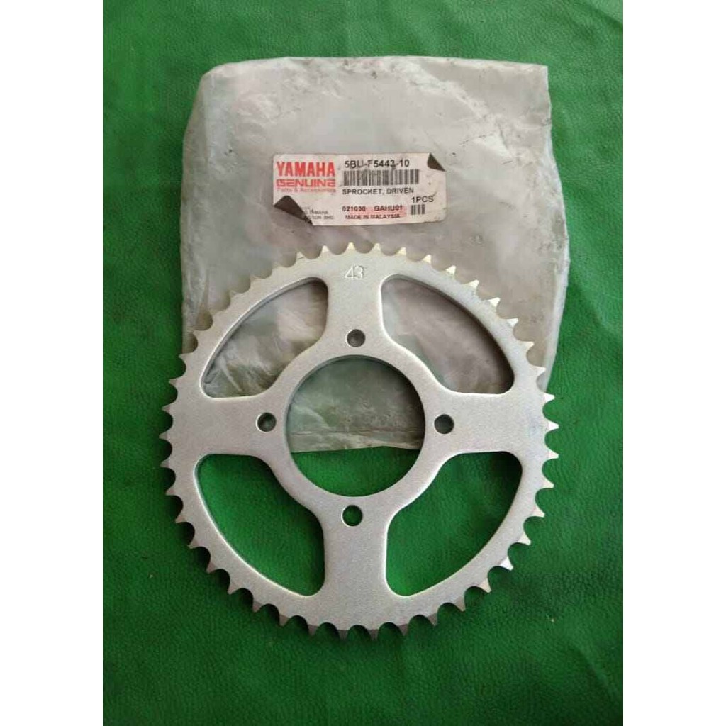 Gear Gir Belakang 43T Yamaha Y125Z 125Z Original