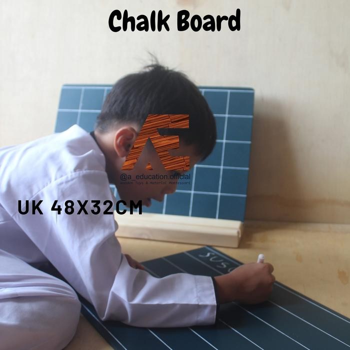 

Promo montessori chalkboard papan tulis Chalk board terlaris