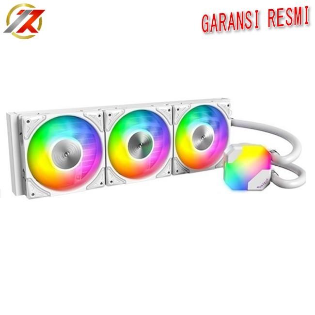 MONTECH HYPERFLOW 360 ARGB WHITE - 360MM Liquid CPU Cooler - WHITE