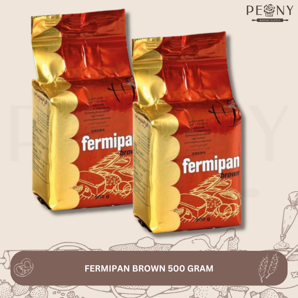 

RAGI INSTANT FERMIPAN BROWN 500GR