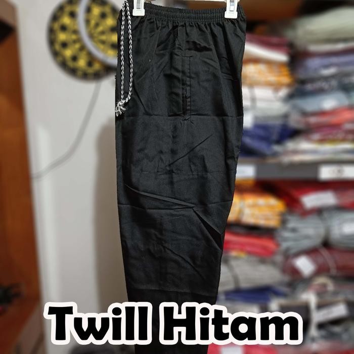 Celana Ihram Celana Muslim PRIA EXCLUSIVE - Twill Hitam, M
