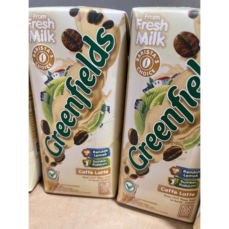 

pekanbaru /NEW…!! GREENFIELD COFFEE LATTE - low fat 200ml