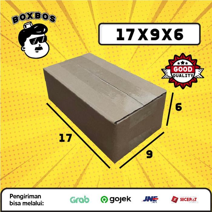 

17x9x6 CM KARDUS Corrugated Packaging Box packing SHEET