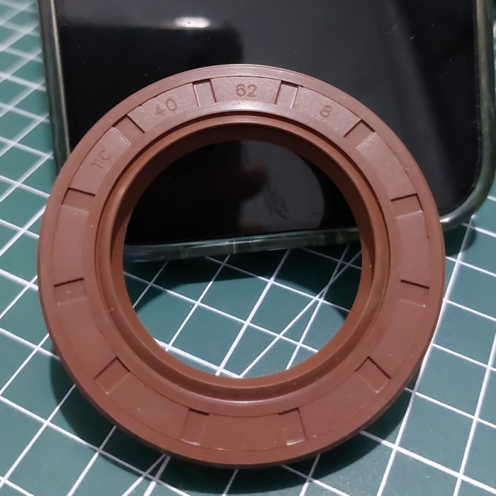 TPJ99 OIL SEAL TC 40*62*8 VIT FKM / TC 40 62 8 / TC 40X62X8 FKM