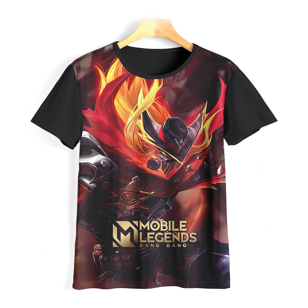 Kaos Anak Aldous 06ML001ALDOUS - Baju Anak MLBB Mobile Legends Untuk Umur 1-12 Tahun - Clemir Store
