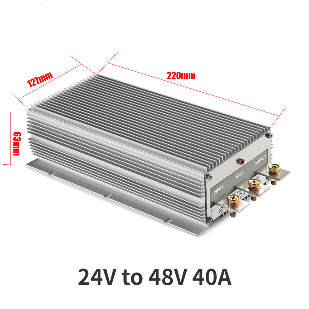 DC DC Converter 24V to 48V 40A-80A Boost Converter Step-up Voltage Regulator Power Supply 18V-36V 24