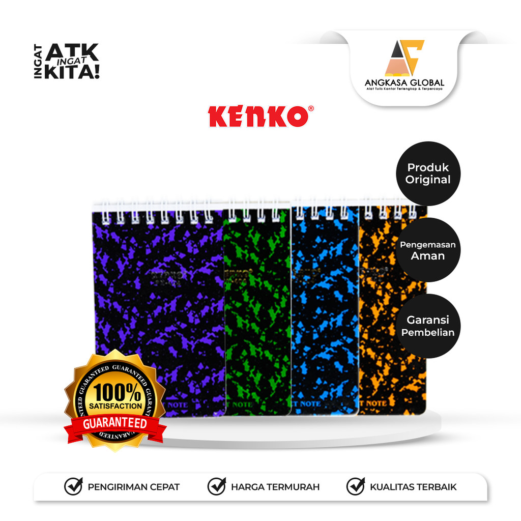 

KENKO BUKU SAKU/ POCKET NOTE PN-404 (1LSN/ 12PCS)
