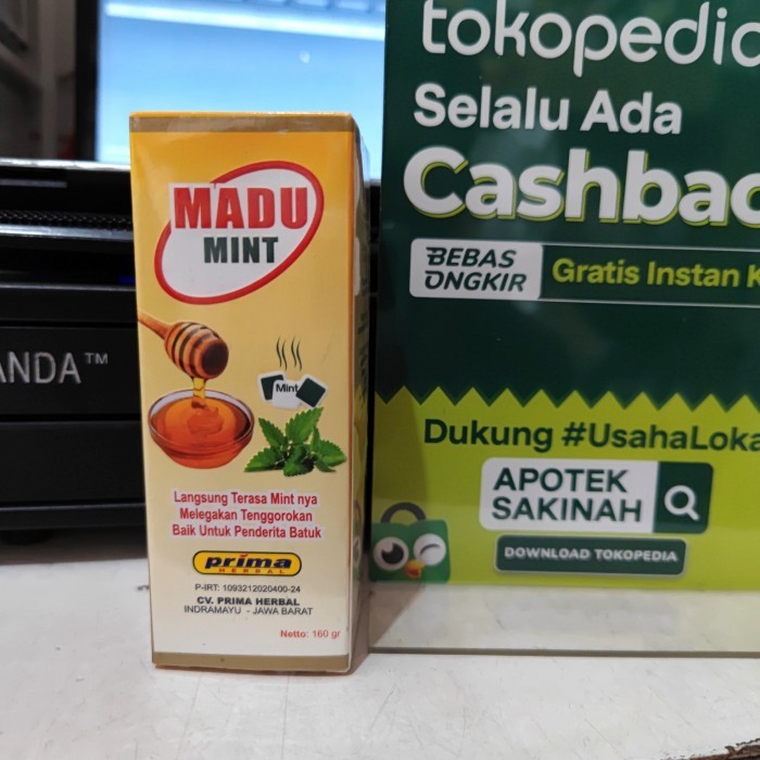 

Madu mint madu batuk prima herbal 160gr terrmurah