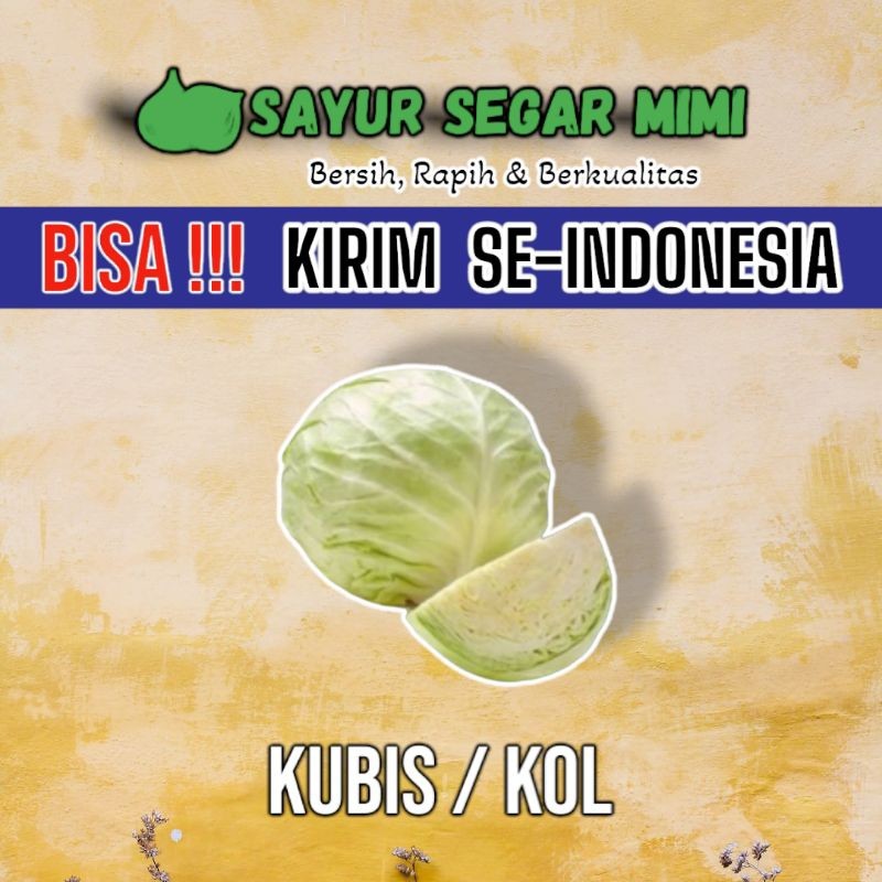 

Kol / Kubis 500Gram - Sayur Palembang