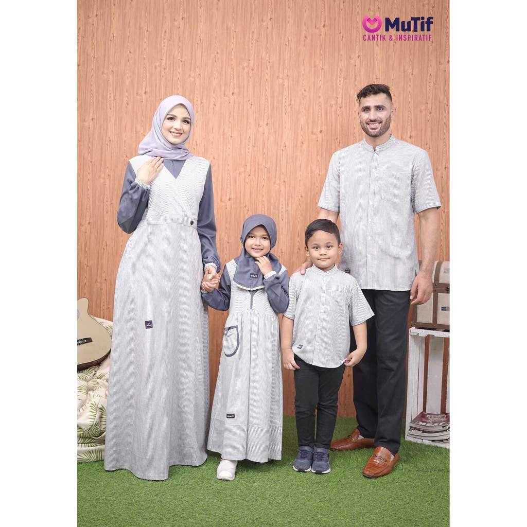 MUTIF Sarimbit Ivana Cakra Ash Grey