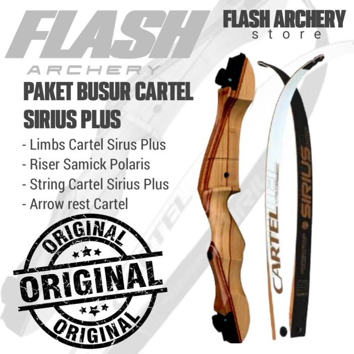 ✨TERLARIS  -Busur Panah Cartel Sirius Plus | Bowset Cartel Sirius Plus