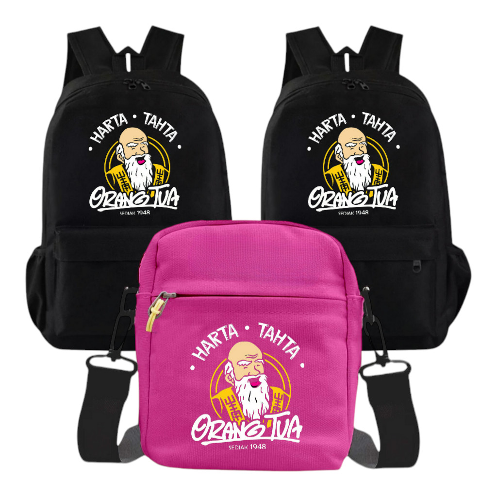 Tas Harta Tahta OrangTua  untuk Anak dan Dewasa Terbaru Tas Selempang Harta Tahta OrangTua Terlaris 