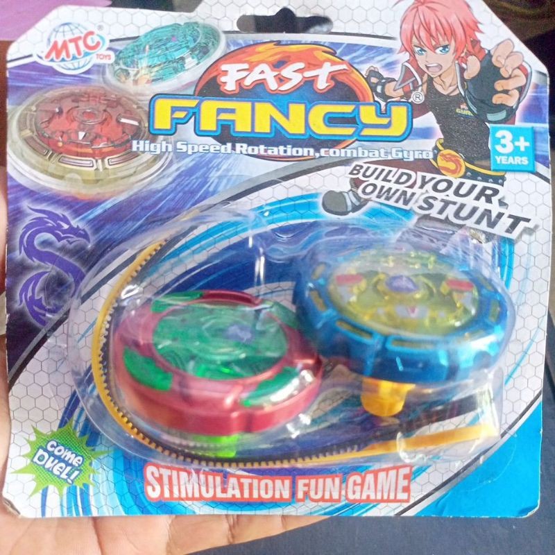 MAINAN ANAK GASING FANCY isi 2/ BEYBLADE