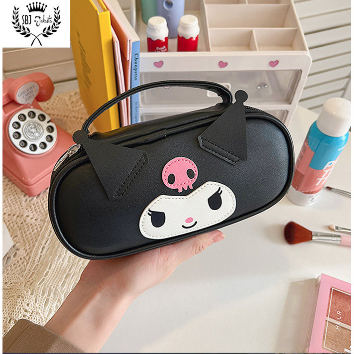 

[New Arrival]Best Kotak pensil tempat pensil multifungsi Sanrio ORIGINAL LISENSI SANRIO - Kuromi