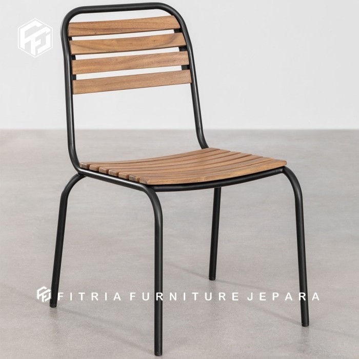 kursi cafe industrial kursi kayu besi kursi taman kursi outdoor