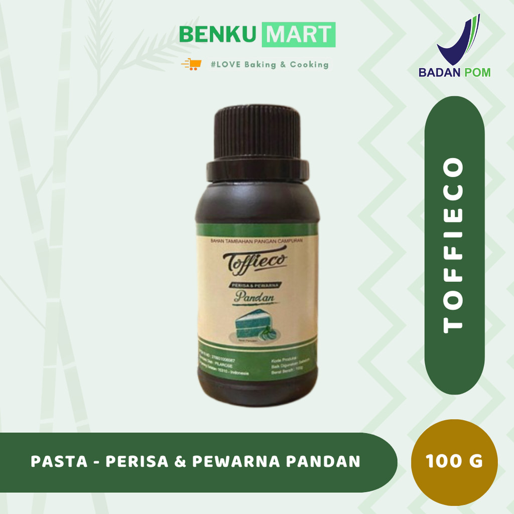 

Toffieco Pasta Pandan 100 Gr | Perisa Pandan