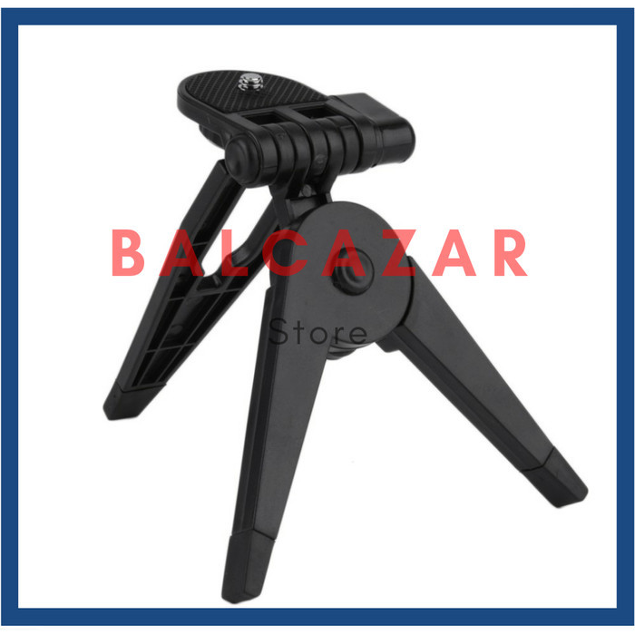 Portable Mini Folding Tripod Vlog Jangka DSLR Kamera Gopro Xiaomi Yi