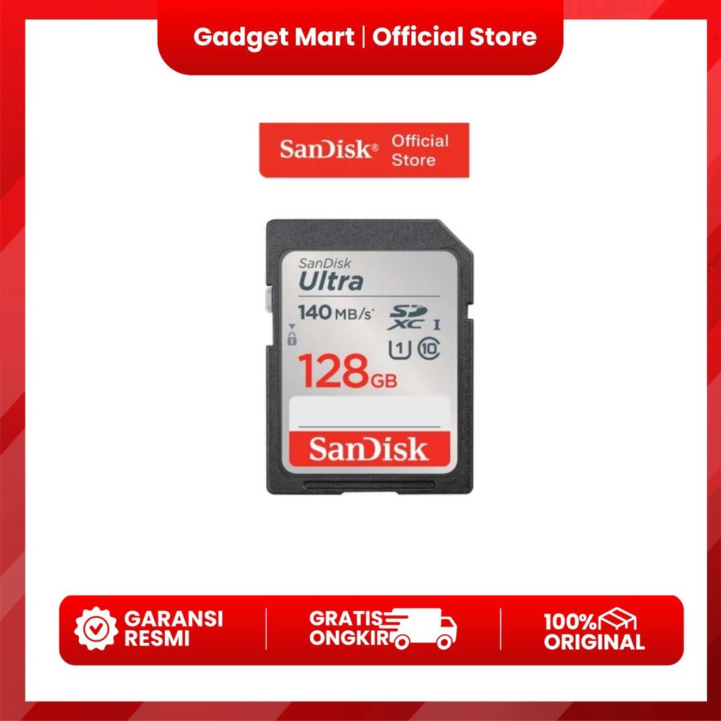 MMC SANDISK 128GB TRF C10 140