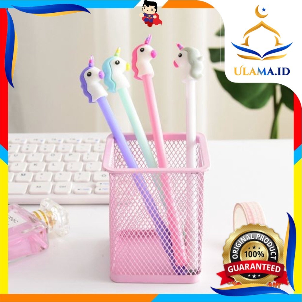 

Pena Karakter Cantik Kepala Unicorn Pulpen Karakter Unik Lucu Pena Karakter Pulpen Gel Alat Tulis Sekolah Motif Unicorn Murah Import STK2