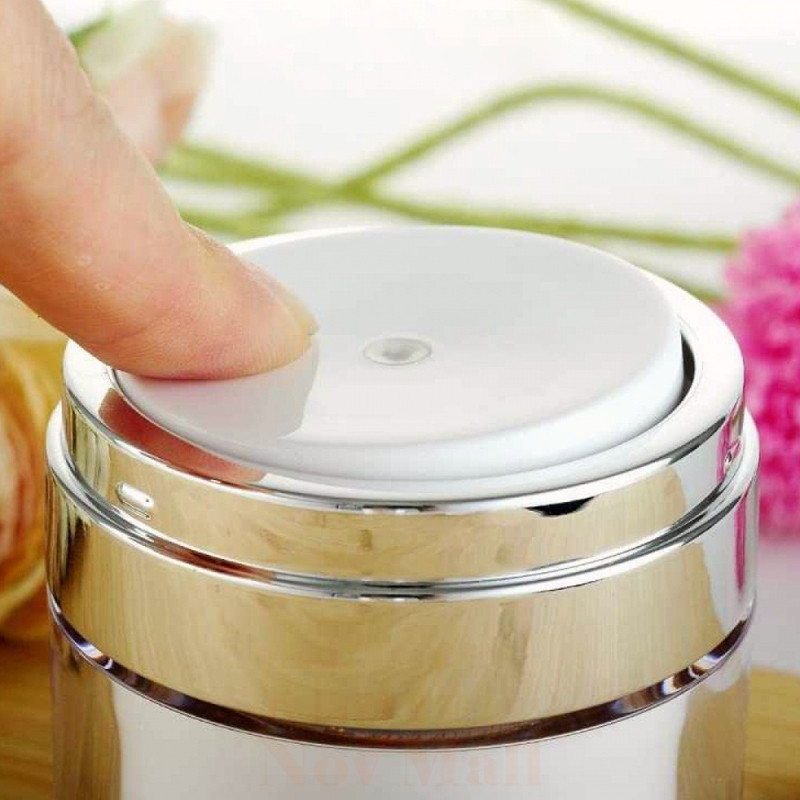 100ml Pot Jar Krim Vakum / Pot Jar Krim Airless Pump Acrylic